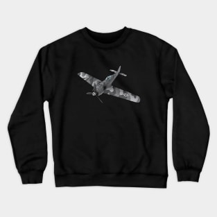 Focke-Wulf FW-190 in gray camo Crewneck Sweatshirt